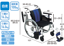 車いす付属品