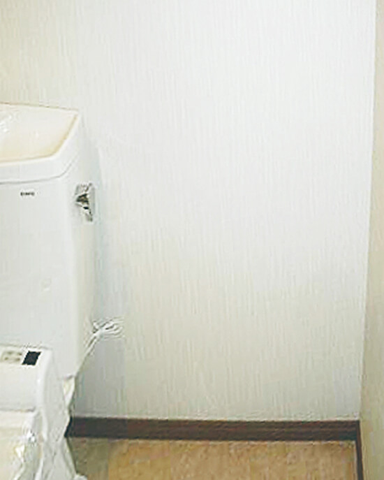 トイレリフォーム前の写真
